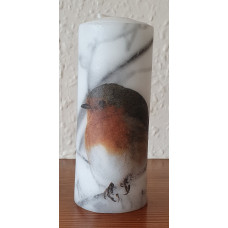 Robin wax candle