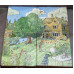 Tea in the garden slate coasters