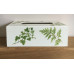 Fern and Ivy wooden tissue box cover